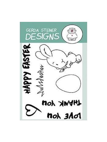 Brush Bunny 3x4 Clear Stamp Set